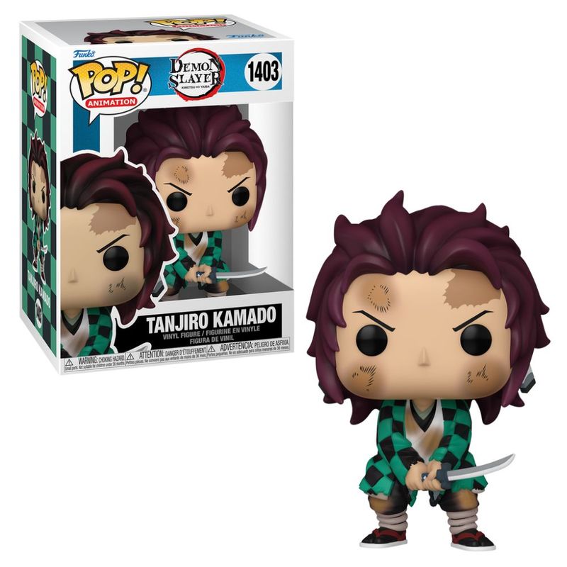 Boneco Funko Pop! Demon Slayer - Tanjiro (Training)