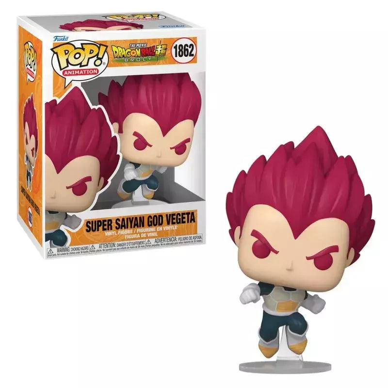 Funko Pop! Dragon Ball Super - Vegeta Super Saiyan God #1862